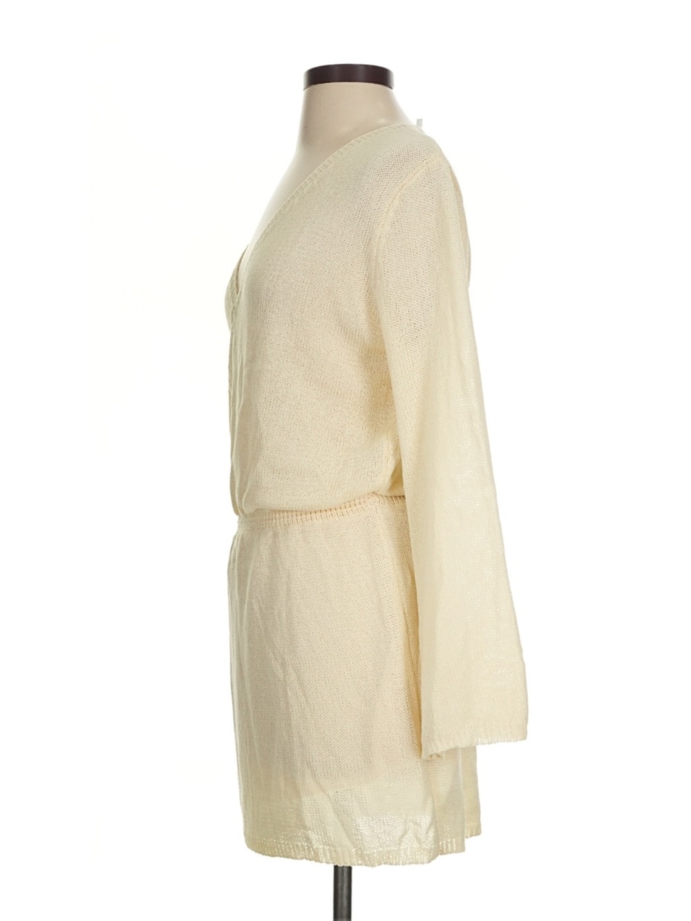 12th Tribe Alma Cream Knit Mini Dress - Size S - Picture 8 of 12